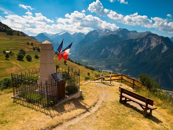 Fransız alps Dağ Manzaralı — Stok fotoğraf