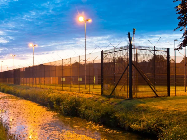 Valla penitenciaria europea — Foto de Stock