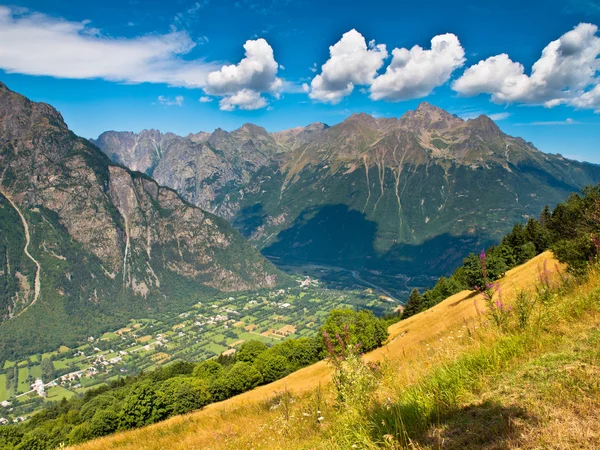 French Alps Mountain View Stock Picture