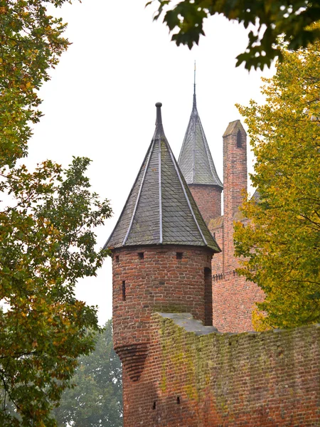 Historiska slottet torn — Stockfoto