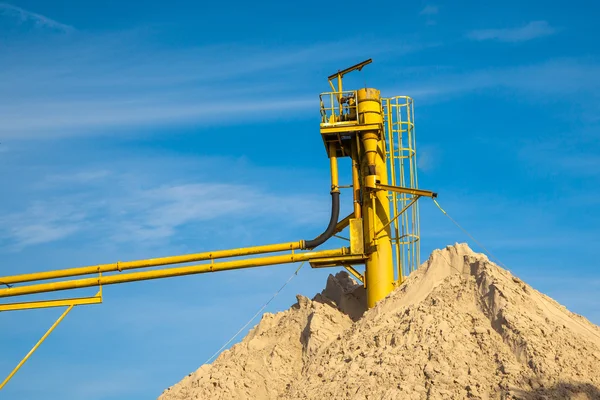 Conveyor Sand Mine — Stock Photo, Image