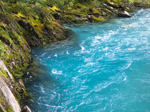Blauwe rivier — Stockfoto