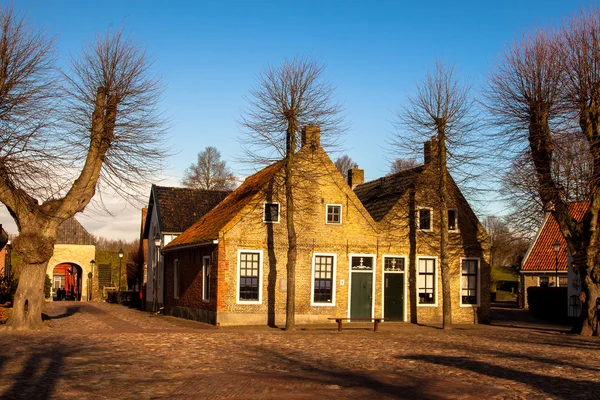 Casas históricas holandesas — Foto de Stock