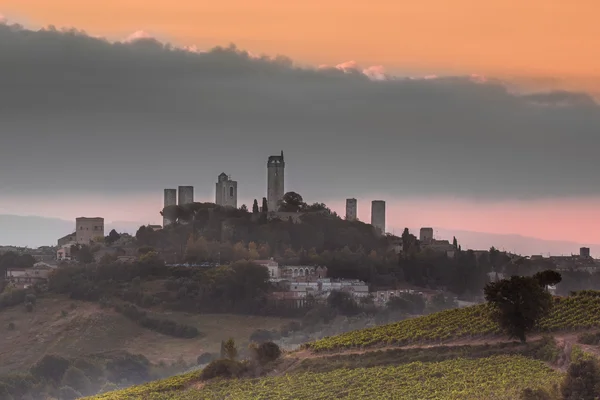 Torens van san gimignano, Italië — Stockfoto