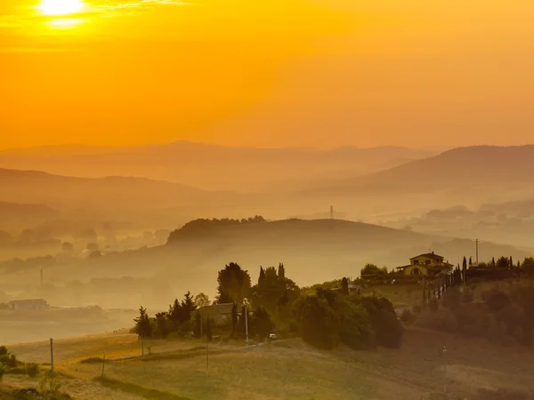 Tuscan Country Scenery — Stock Photo, Image