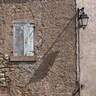 eski bir Fransız ev cephe