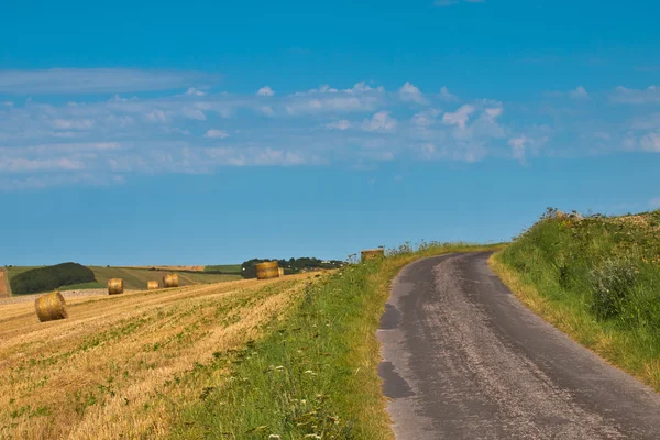 Французький сільських сільська дорога — стокове фото