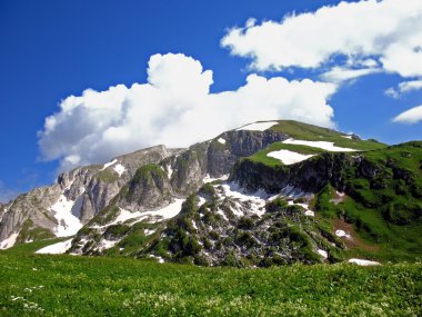 Dağ manzarası.