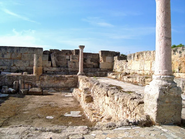 Zwembad van Romeinse baden. — Stockfoto