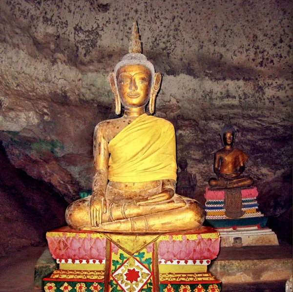 Buddha statue in the underground church. Thailand. — Stock Photo, Image