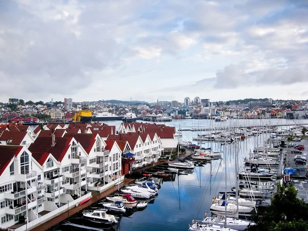 Stavanger zatoka, Norwegia — Zdjęcie stockowe