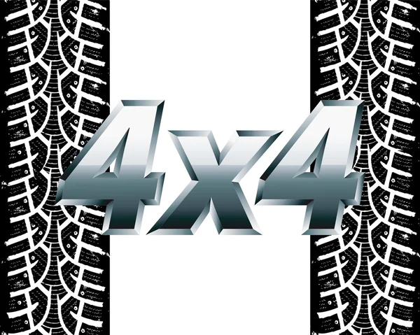 Logo 4x4 — Image vectorielle