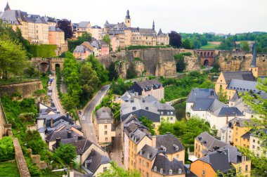Luxembourg city clipart