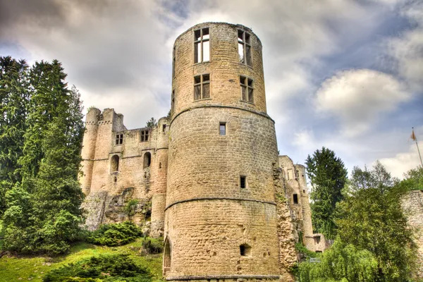 Zamek w Luksemburgu — Zdjęcie stockowe