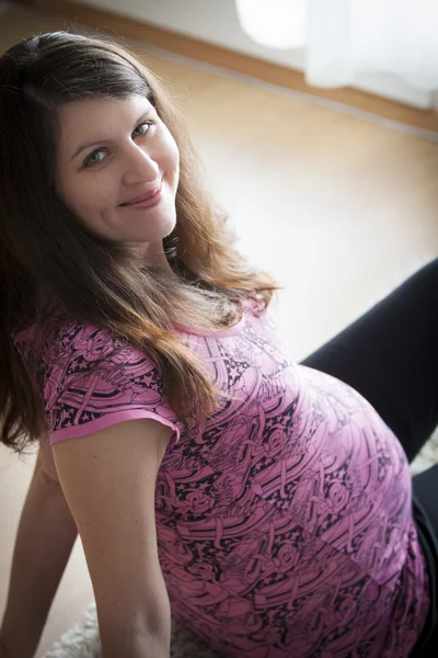 Gravid kvinna — Stockfoto