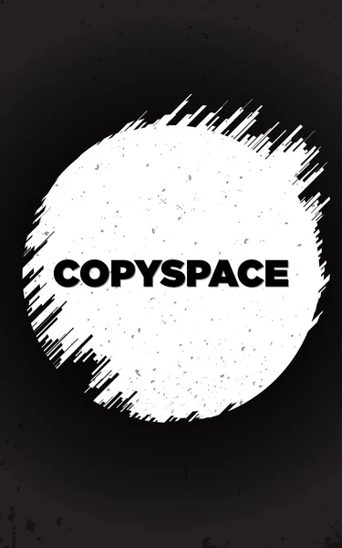 Abstract black and white circular background with copyspace Royalty Free Stock Illustrations