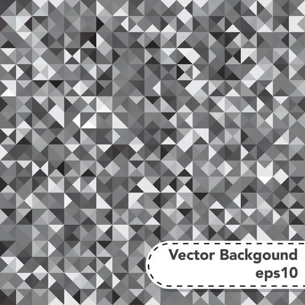 Tessellating Dark Grayscale Abstract Background Vector Graphics