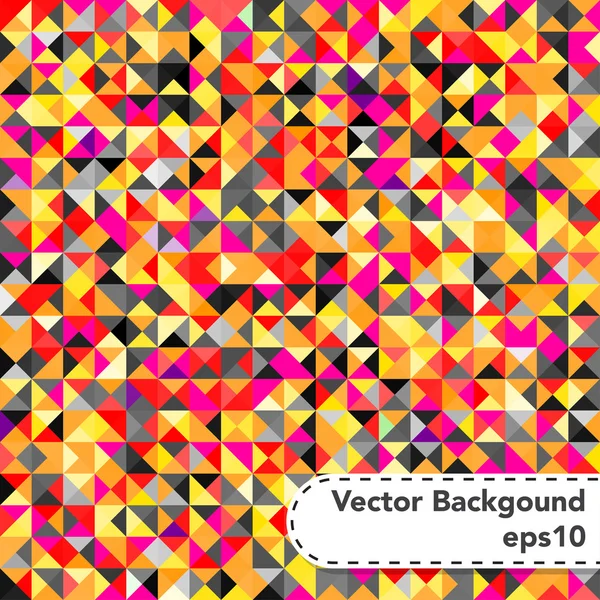 Tessellating Bright Colored Abstract Background Stock Illustration