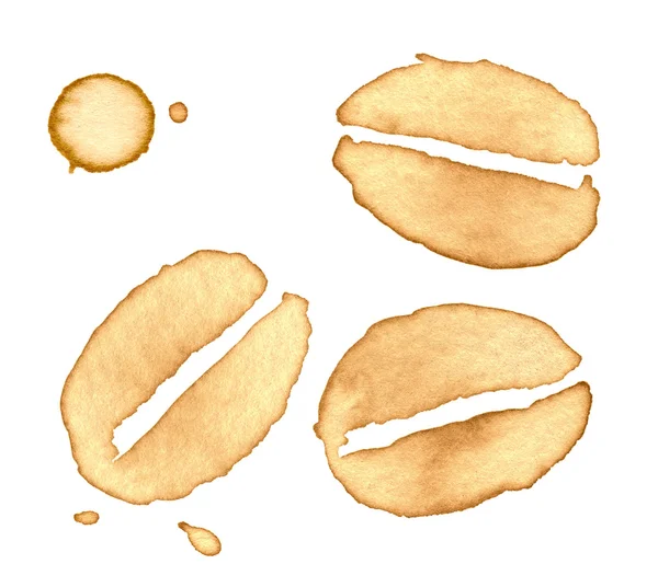 kahve çekirdekleri lekeli