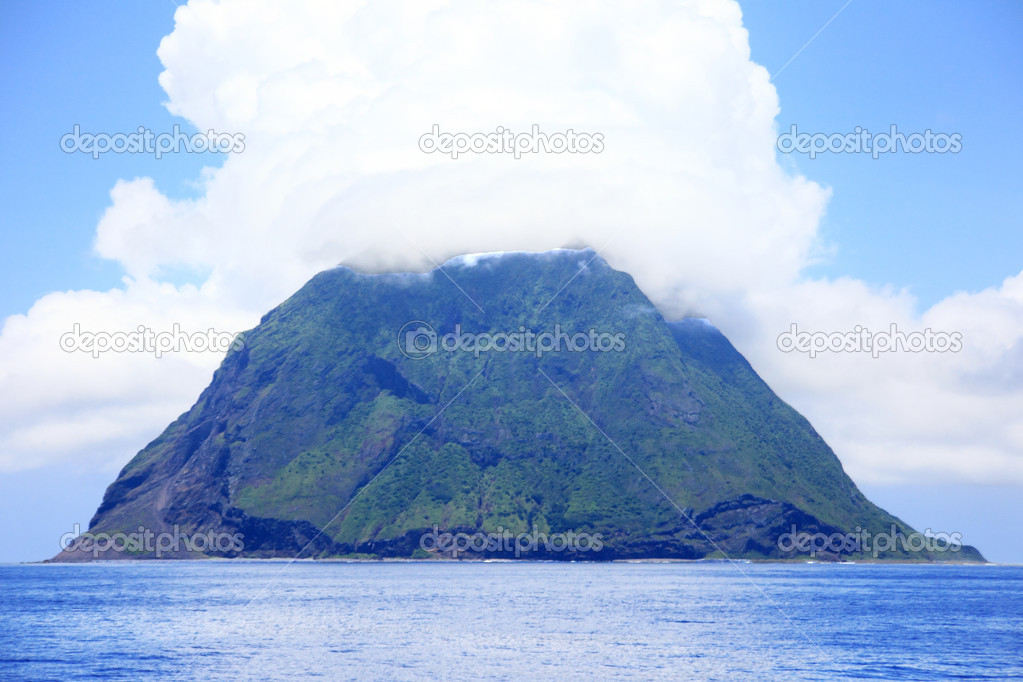Iwo Island (volcanic islands) in Ogasawara Islands, Japan