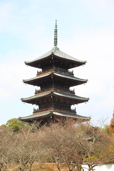 Kokubuji tempel i japan — Stockfoto