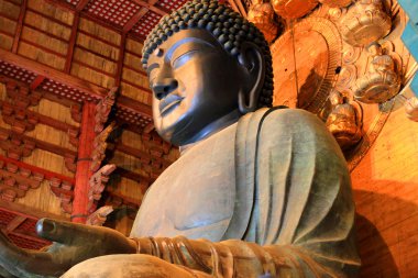 büyük rushana budda todaiji, nara, Japonya