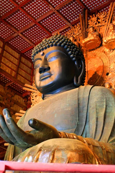 Grand Rushana Budda à Todaiji, Nara, Japon — Photo