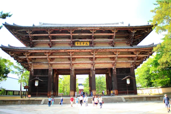 Todaiji Tapınağı nara, Japonya — Stok fotoğraf