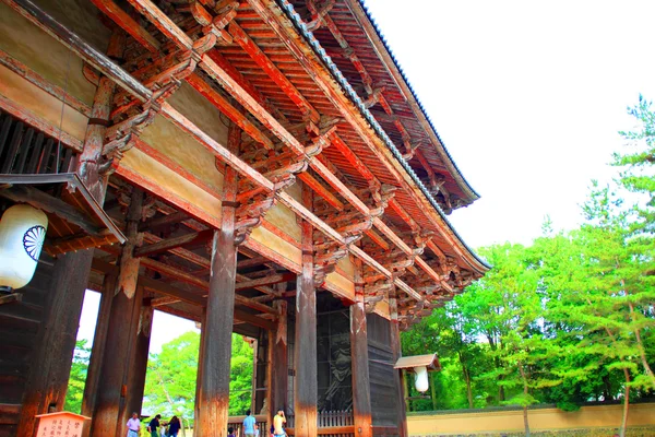 Todaiji Tempel in nara, japan — Stockfoto