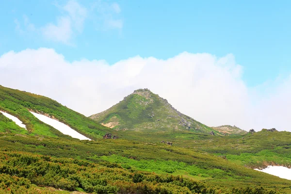 Mt.akadake、 大雪山国家公园在北海道的日本 — 图库照片