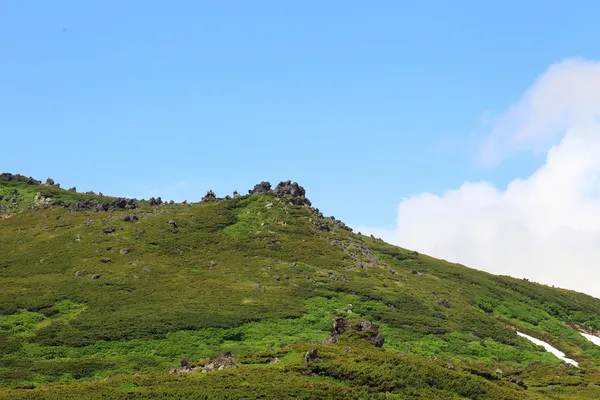 MT.akadake, daisetsuzan nationalpark i hokkaido, japan — Stockfoto