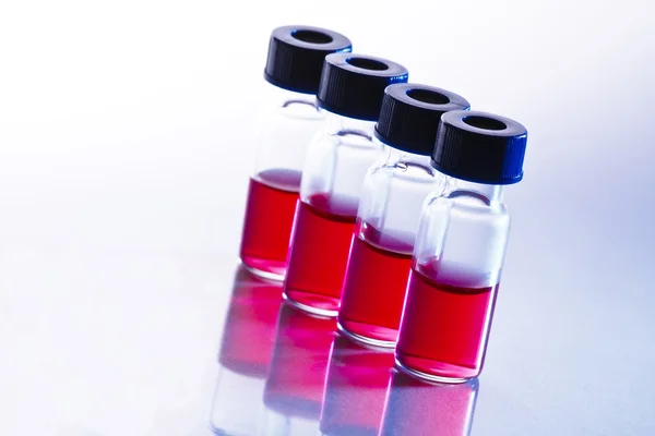 Red samples — Stock Photo, Image