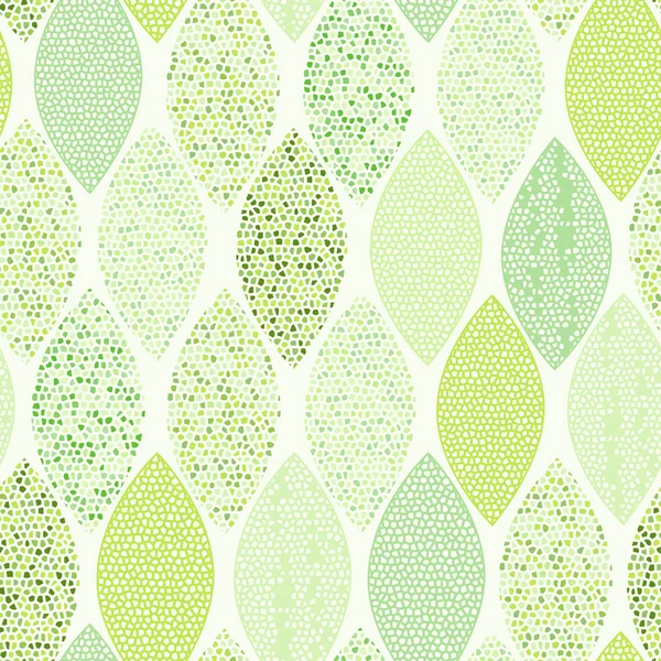 Seamless pattern of abstract leaves. — Stock Vector