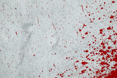 Kırmızı soyut boya su sıçramalarına