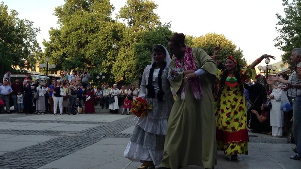 Folkloric dance groups — Zdjęcie stockowe