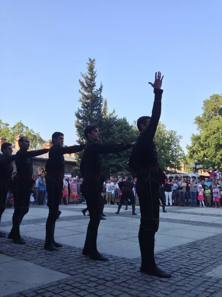 Folkloric dance groups — Stock Photo, Image