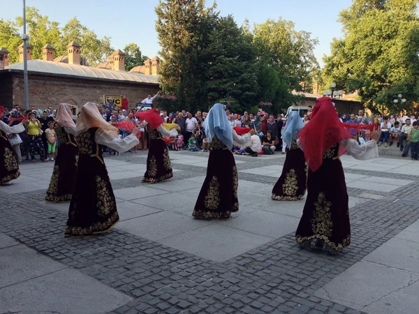 Folkloric dance groups — Zdjęcie stockowe