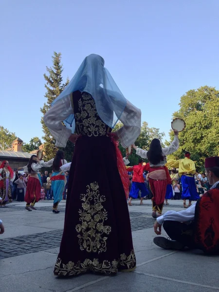 Folkloric dance groups — Stock Photo, Image