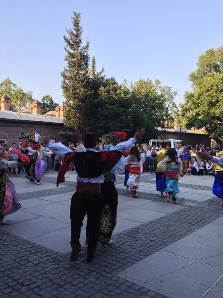 Folkloric dance groups — Stock Photo, Image