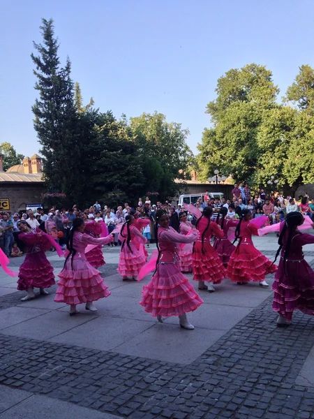 Folkloric dance groups — Stock Photo, Image