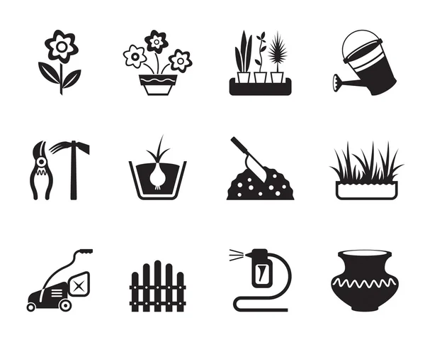 çiçek ve Bahçe Icons set