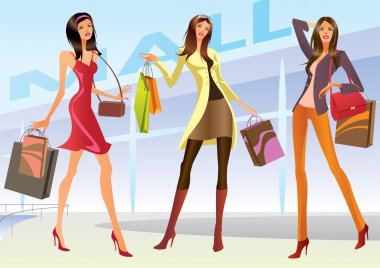 moda alışveriş kız