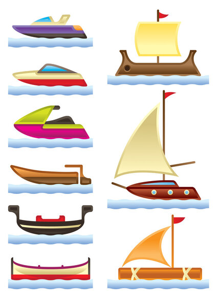 Морские и речные лодки
