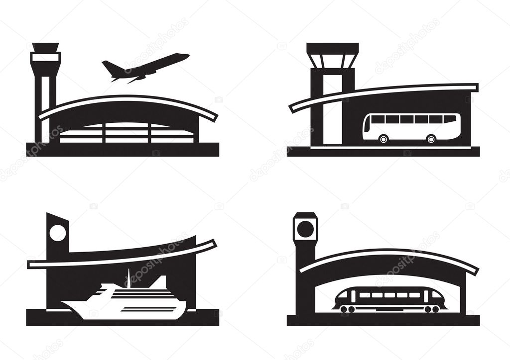 Stations of public transport