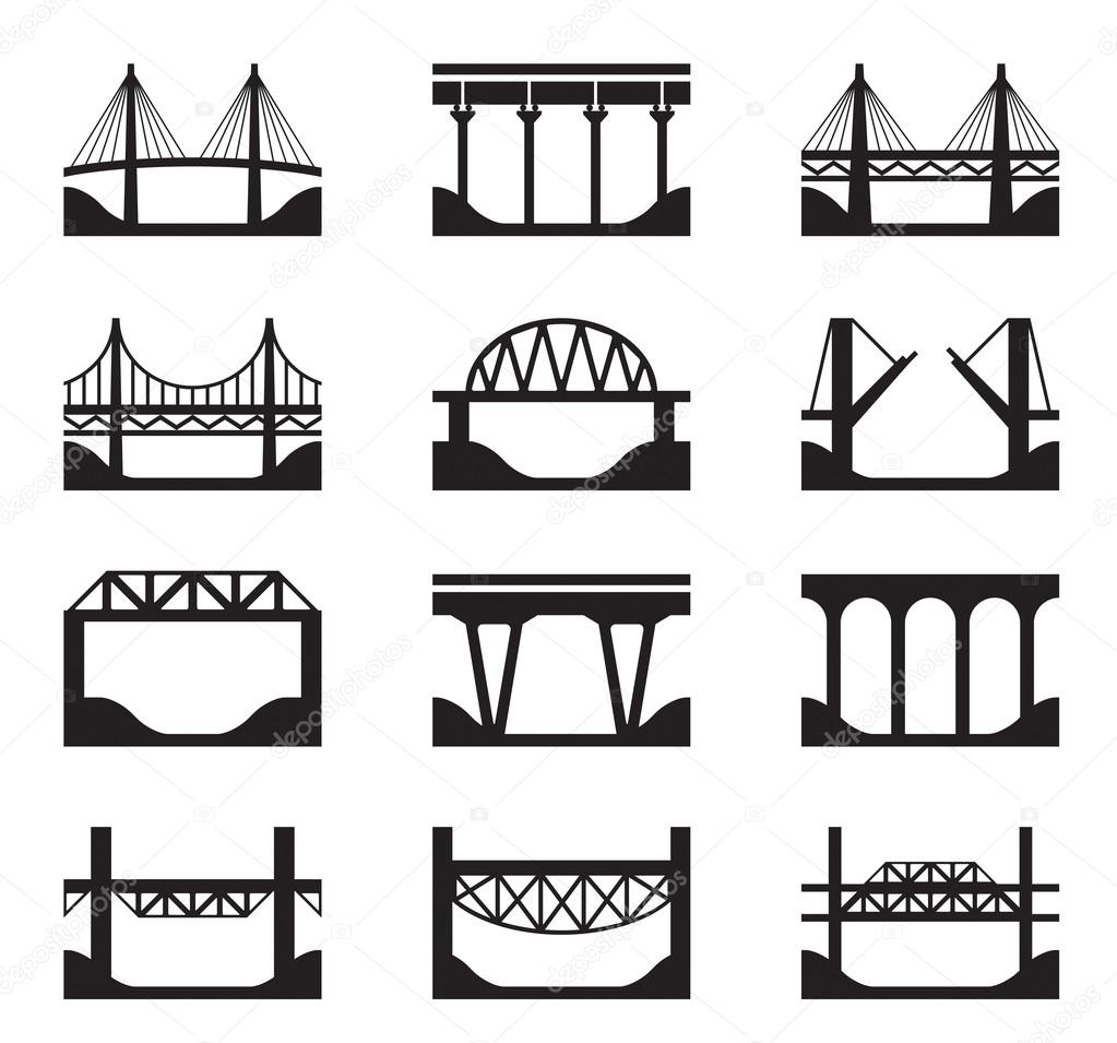 Various types of bridges