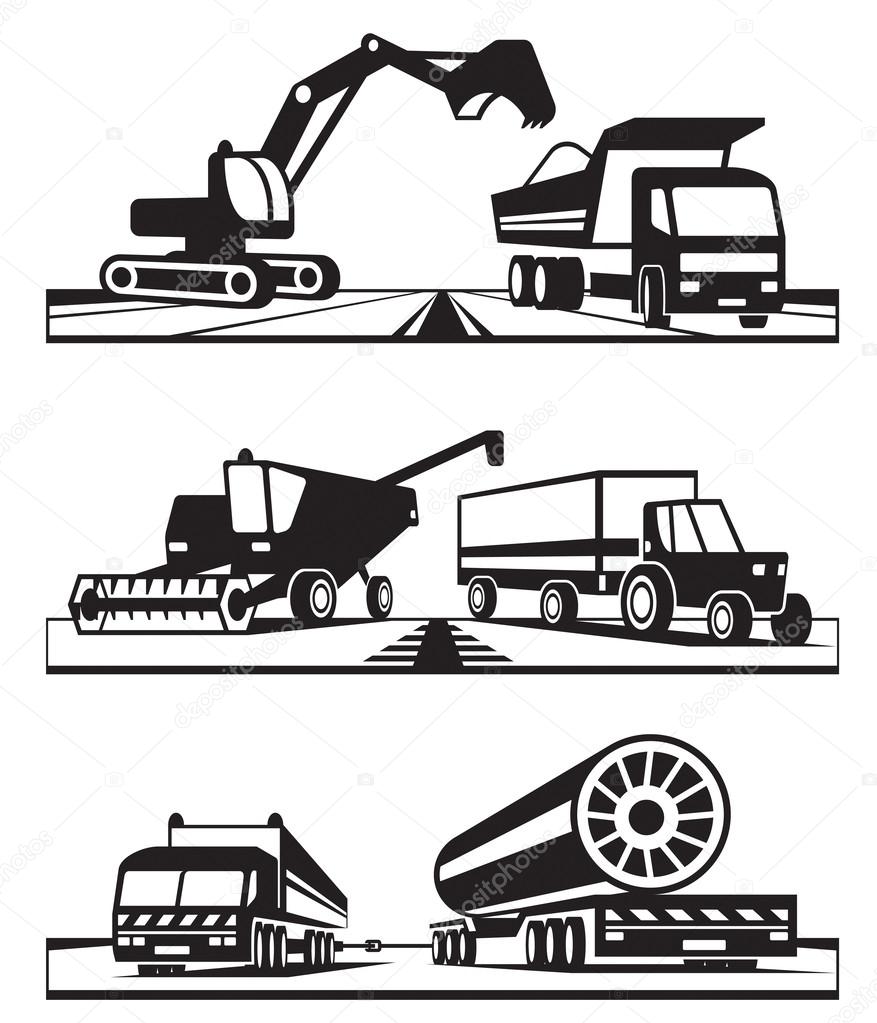 Construction and agricultural transportation