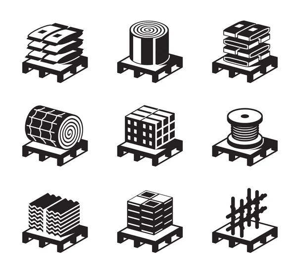 Bouw en materialen — Stockvector