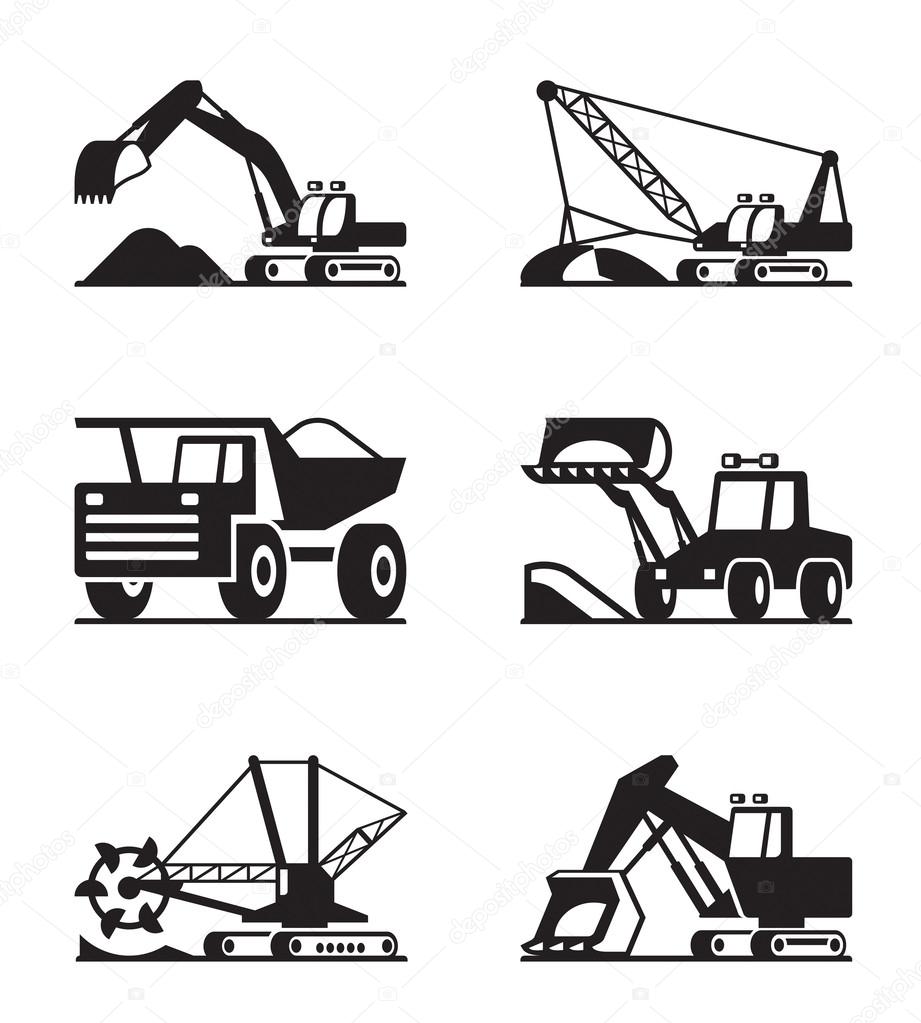 Heavy construction and minning equipment