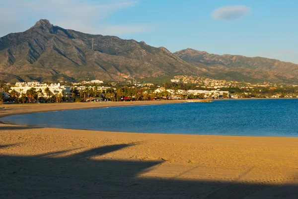 Marbella beach — Stock fotografie