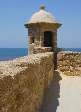 cadiz santa catalina şatoda denetim noktası